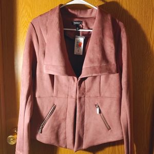 Torrid Rose Faux Suede Jacket